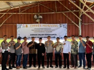Polres Bintan Gelar Coffe Morning, Mitigasi Potensi Kerawanan Perayaan Imlek 2577 Dan Ramadhan 1447 H