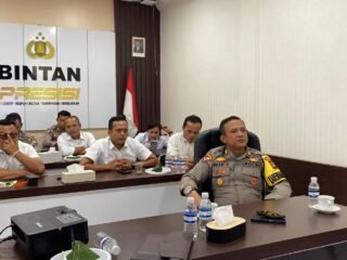 Polres Bintan Matangkan Pengamanan Imlek 2577 Kongzili Lewat Latihan Pra Operasi dan Tactical Floor Game Operasi Liong Seligi 2026