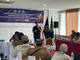 Kantor Imigrasi Tanjung Uban Perkuat Sinergi Pengawasan Orang Asing melalui Rapat TIMPORA bersama Kelurahan Tanjung Uban Selatan.