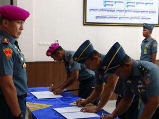 SATDIK 1 KODIKLATAL LAKSANAKAN PENANDATANGANAN PAKTA ZONA INTEGRITAS (ZI)