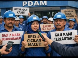 Diduga Krisis Keuangan, Karyawan PDAM Mengeluh Gaji Tertunggak Hingga 7 Bulan