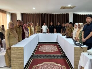 Sinergi Pengawasan Orang Asing, Imigrasi Tanjung Uban Gelar Rapat TIMPORA  di Tanjung Uban Timur