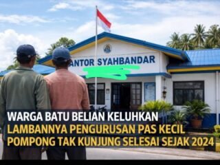 Warga Batu Belian Soroti Kinerja Syahbandar Serasan, Pengurusan Pas Kecil Pompong Mandek Sejak 2025