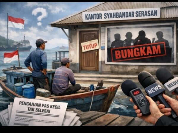 Syahbandar Bungkam Saat Dikonfirmasi Media, 32 Pengajuan Pas Kecil Pompong Warga Tak Kunjung Selesai