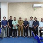 Perwakilan Aliansi Masyarakat Bintan Bagian Utara, datangi kantor Bupati Bintan,terkait limbah (B3) Pertamina