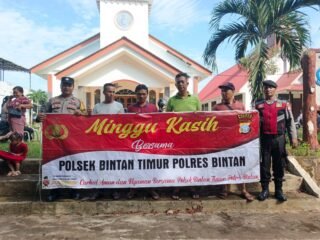 Polsek Bintan Timur Gelar Minggu Kasih Bersama Masyarakat Kota Kijang