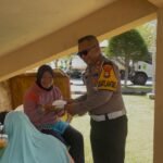 Polri Untuk Masyarakat, Satlantas Polres Natuna Gelar Jumat Berkah Sambut Hari Bhayangkara ke-80
