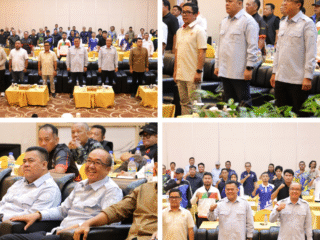 Sekda Ronny Dorong Penguatan Sinergi dan Basis Data Atlet pada Rapat Kerja KONI Bintan
