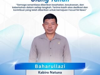 Bertambah Usia, Kabiro Natuna Baharullazi Diharapkan Terus Menginspirasi dan Berkarya