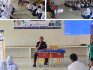 Kasi Humas Polres Bintan Edukasi Siswa SMKN 1 Gunung Kijang: Bijak Bermedia Sosial, Hindari Hoaks dan Cyberbullying